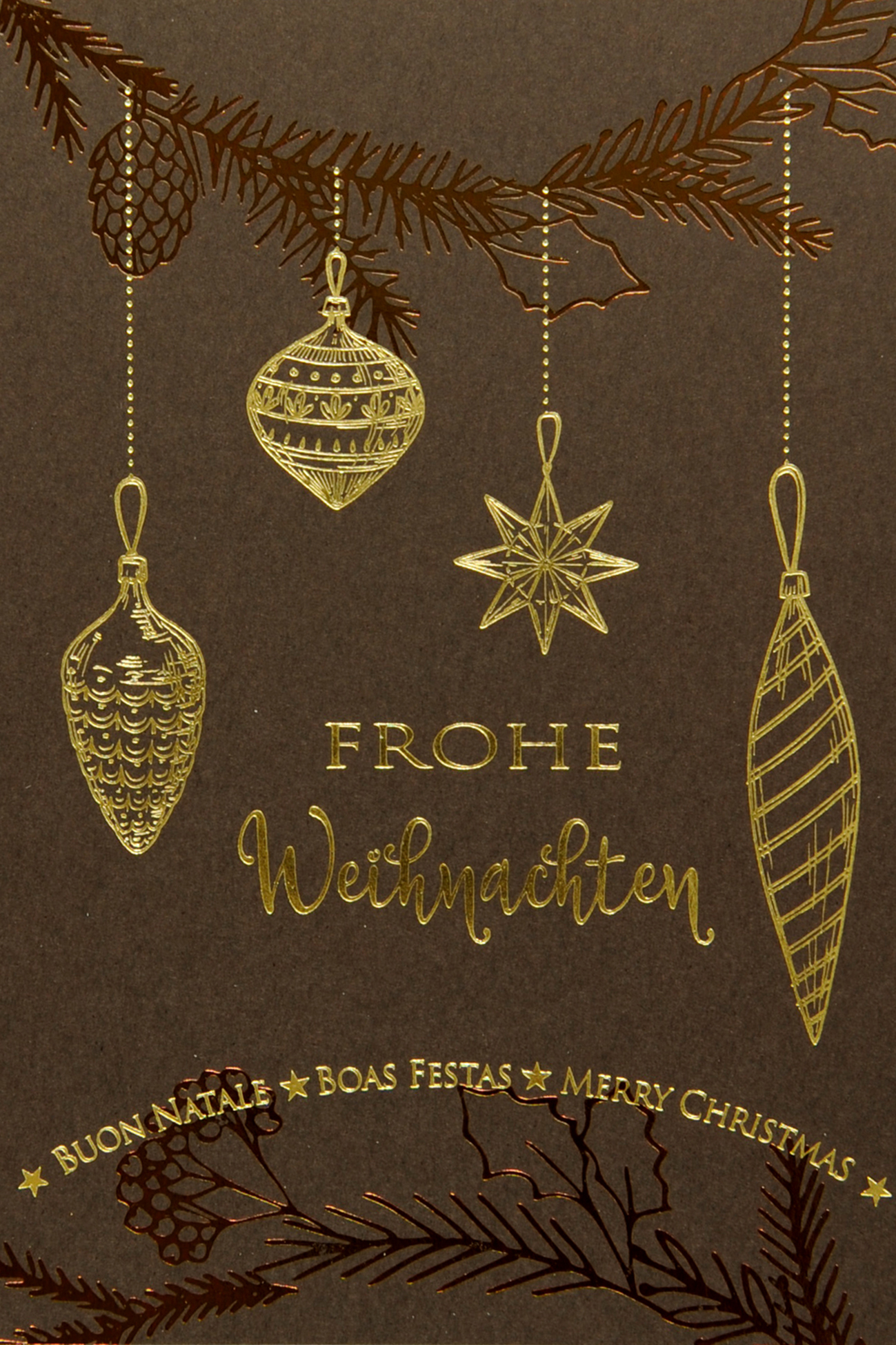 Weihnachtskarte - FW 18338