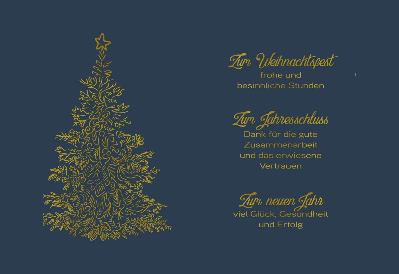 Weihnachtskarte - FW 18450