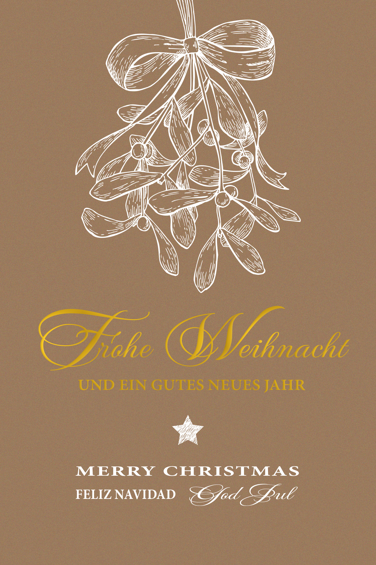 Weihnachtskarte - FW 18434