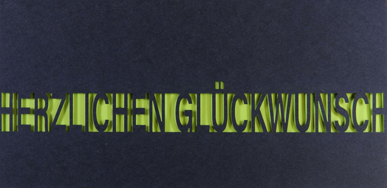 Glückwunschkarte - A 2181