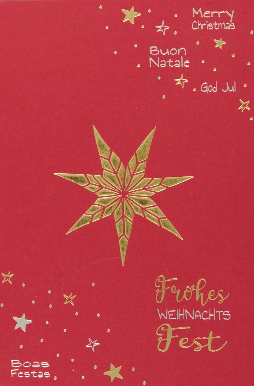 Weihnachtskarte - FW 18346