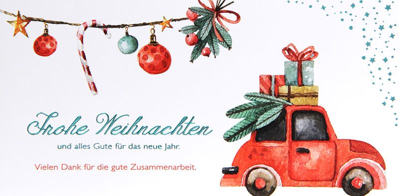 Weihnachtskarte - FW 18020