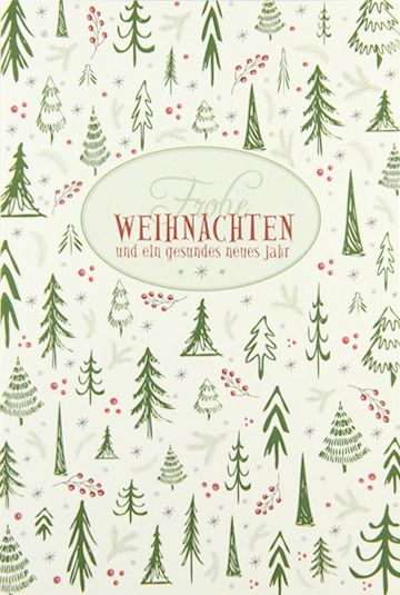 Weihnachtskarte - FW 18170