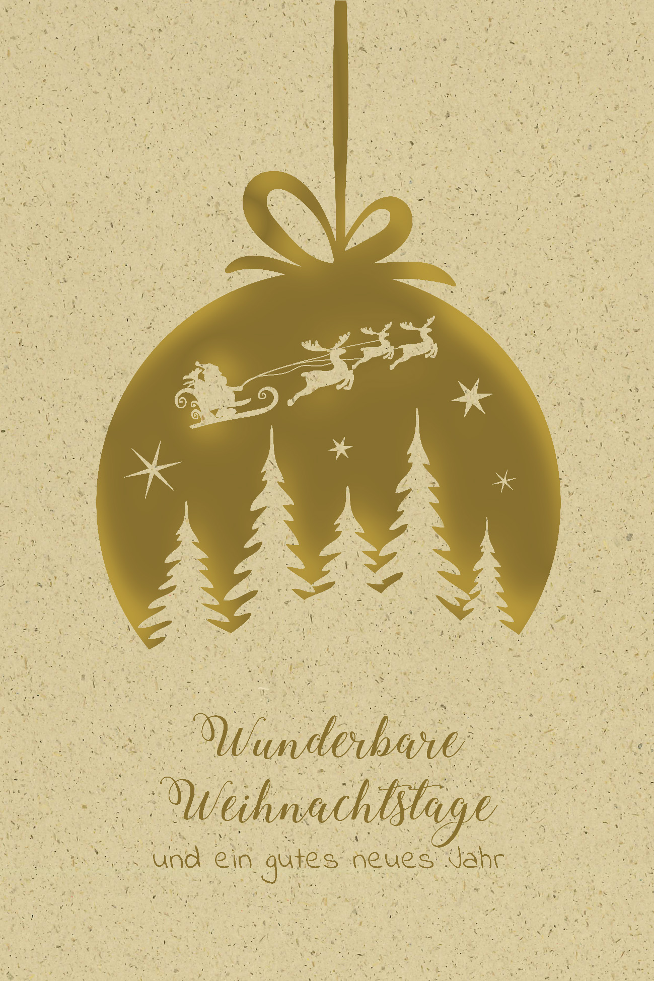 Weihnachtskarte - FW 18536