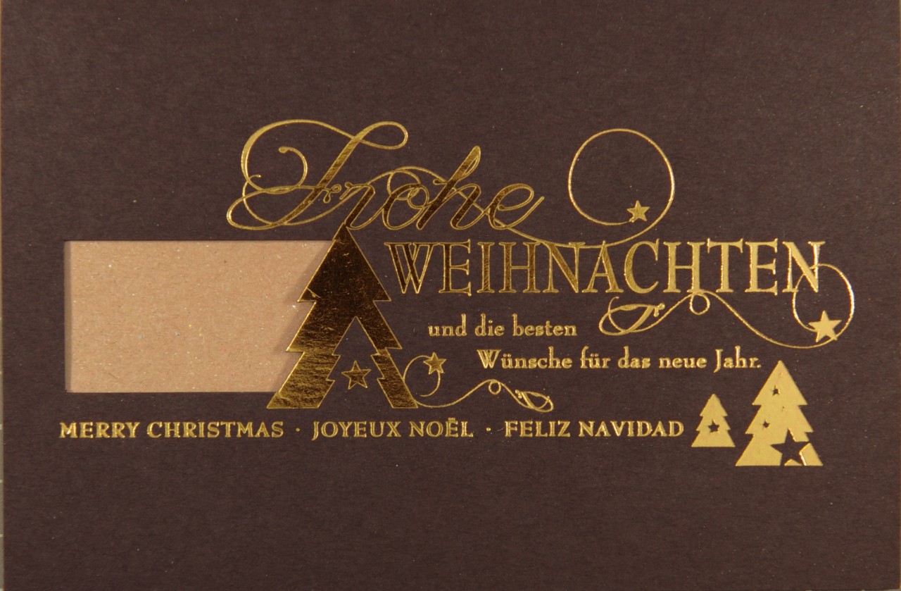 Weihnachtskarte - FW 17957