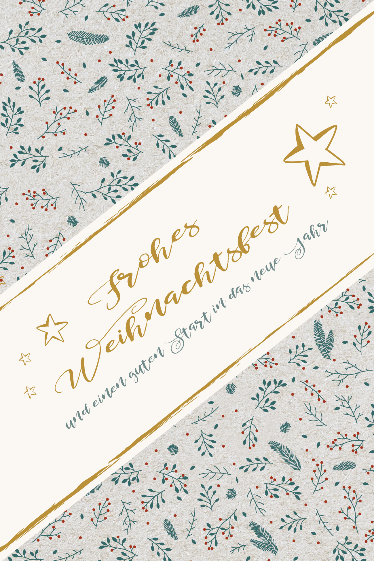 Weihnachtskarte - FW 18542