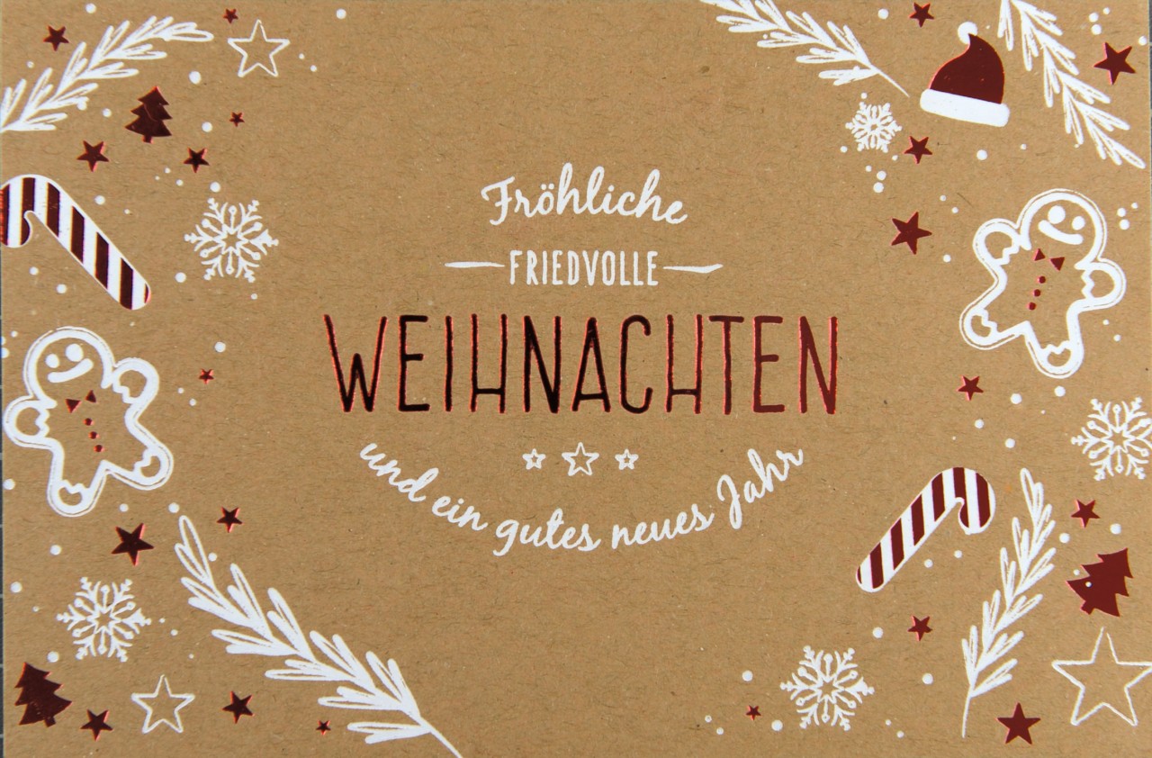 Weihnachtskarte - FW 17953
