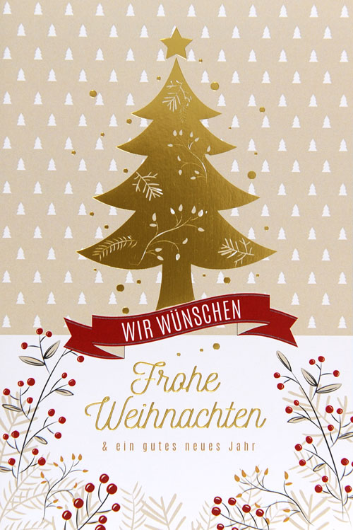 Weihnachtskarte - FW 18002