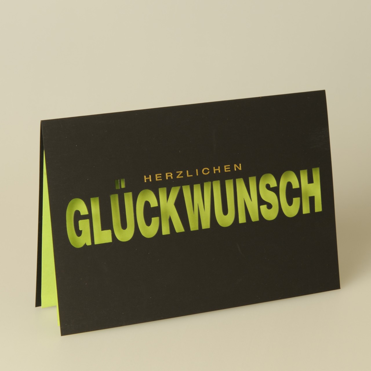 Glückwunschkarte - A 1754