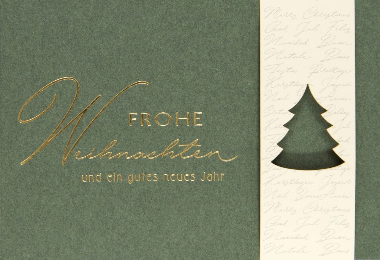Weihnachtskarte - FW 18342