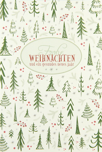 Weihnachtskarte - FW 18170 Weihnachtskarte - FW 18170
