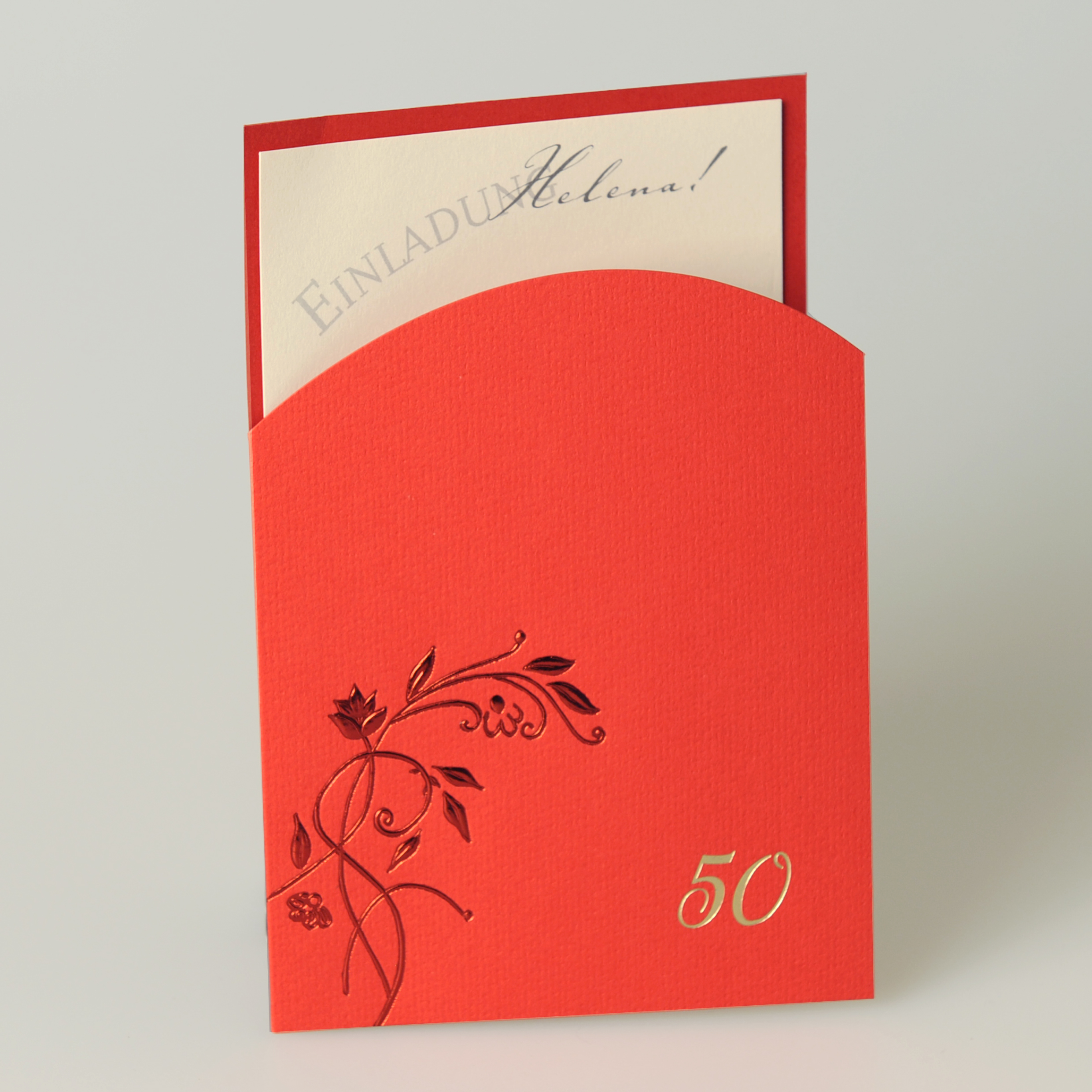 Einladungskarte - A 2014