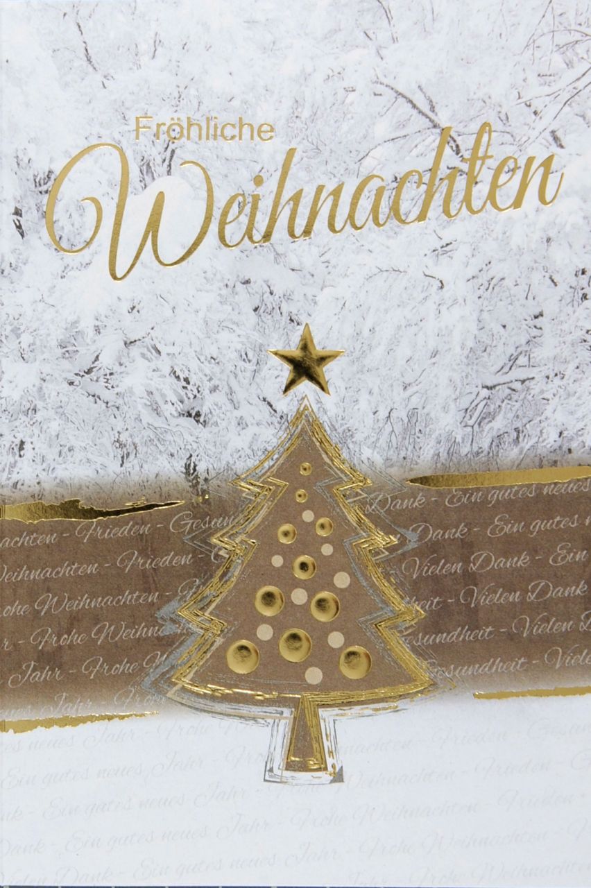 Weihnachtskarte - FW 18326