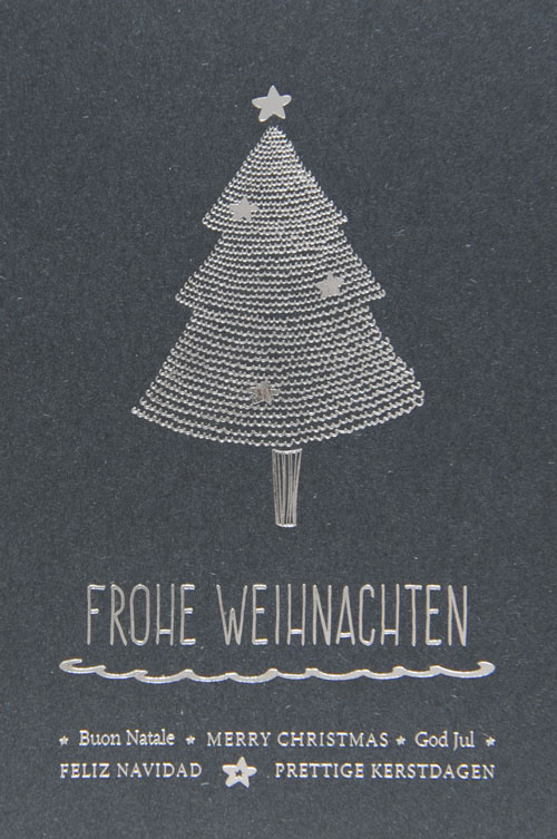 Weihnachtskarte - FW 18027