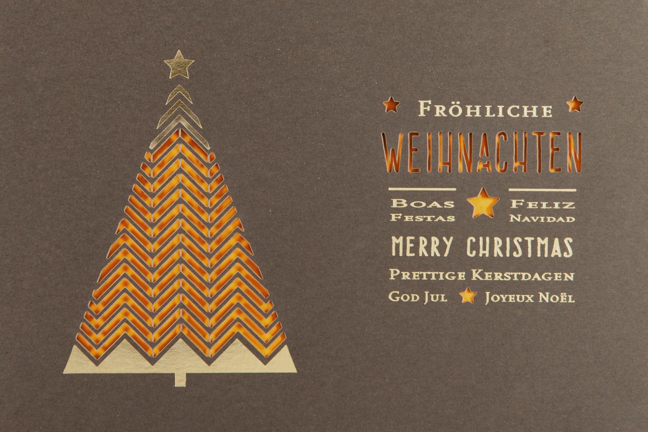 Weihnachtskarte - FW 18205