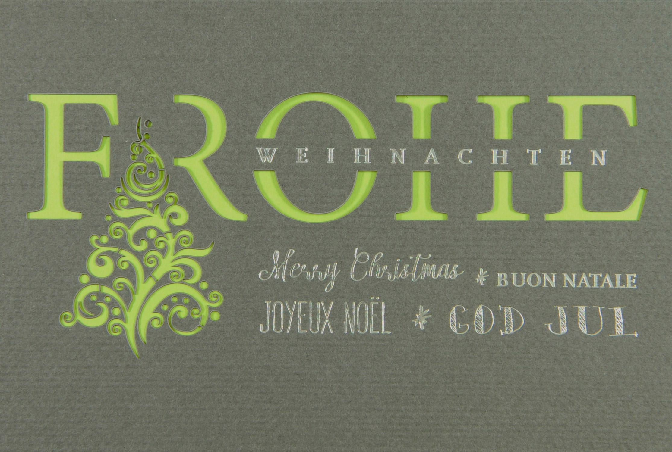 Weihnachtskarte - FW 18163