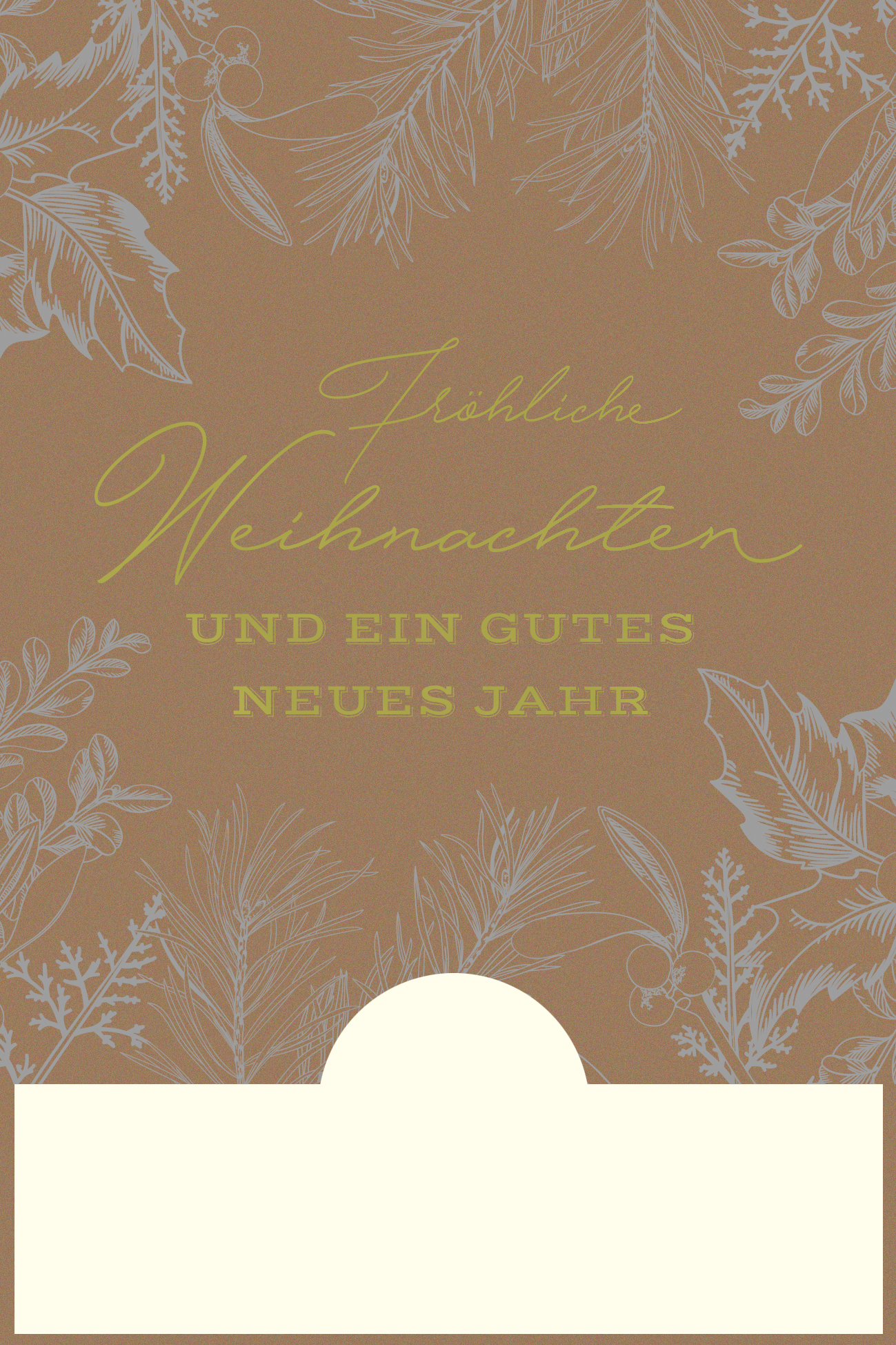 Weihnachtskarte - FW 18422