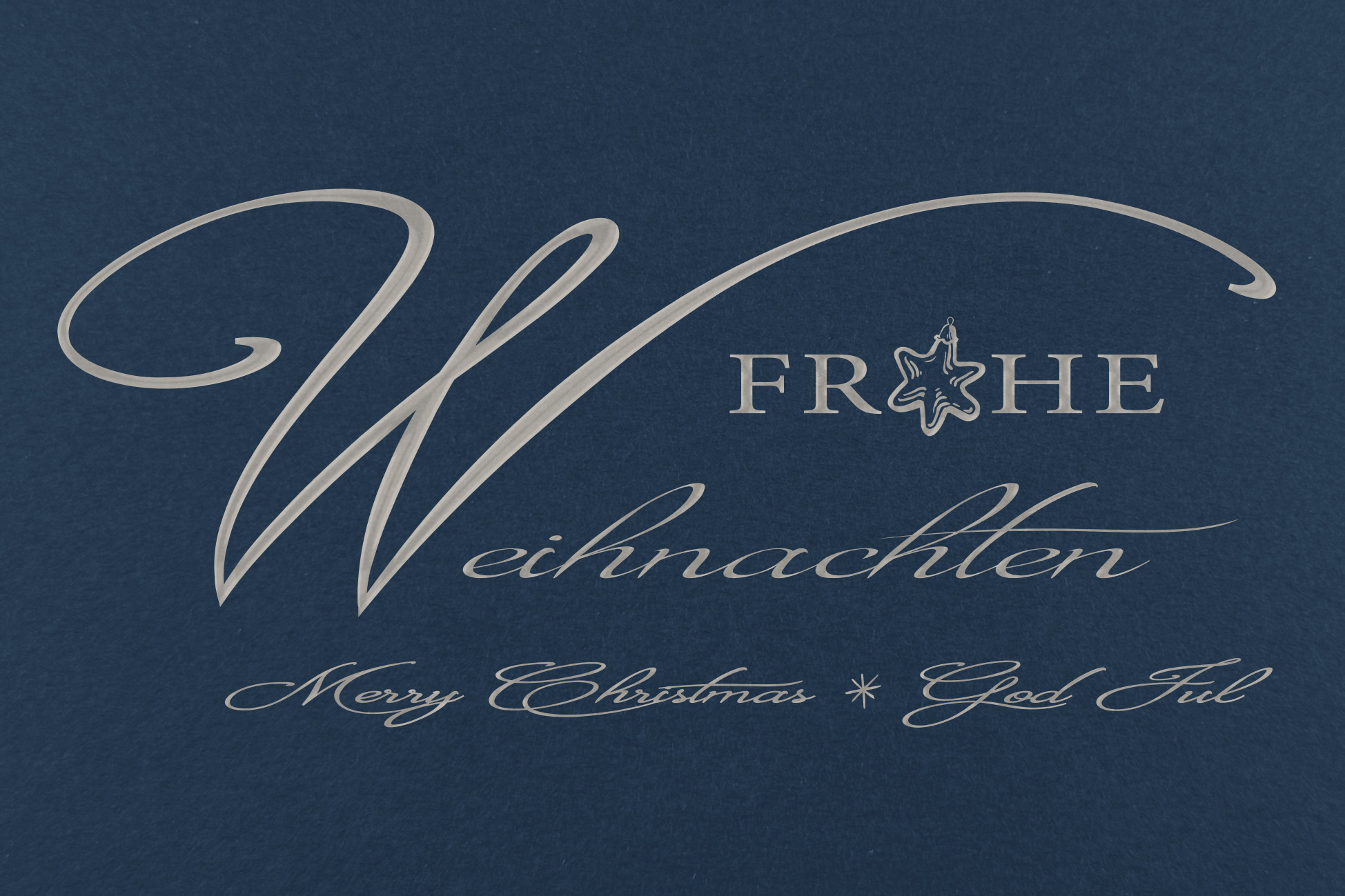 Weihnachtskarte - FW 18548