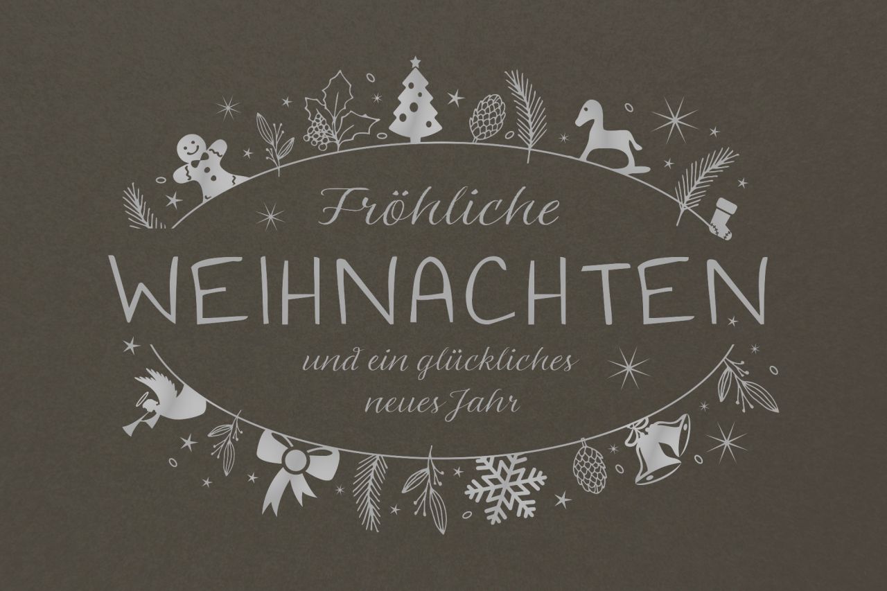 Weihnachtskarte - FW 18544
