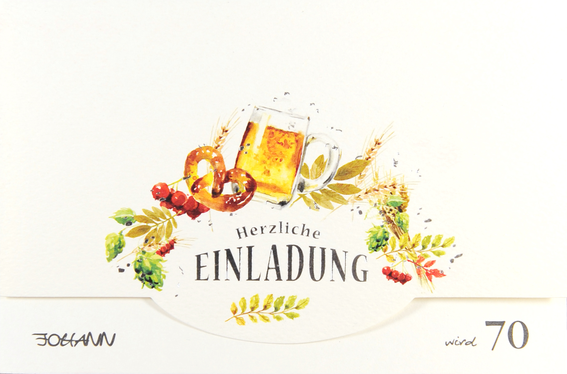 Einladungskarte - A 2154