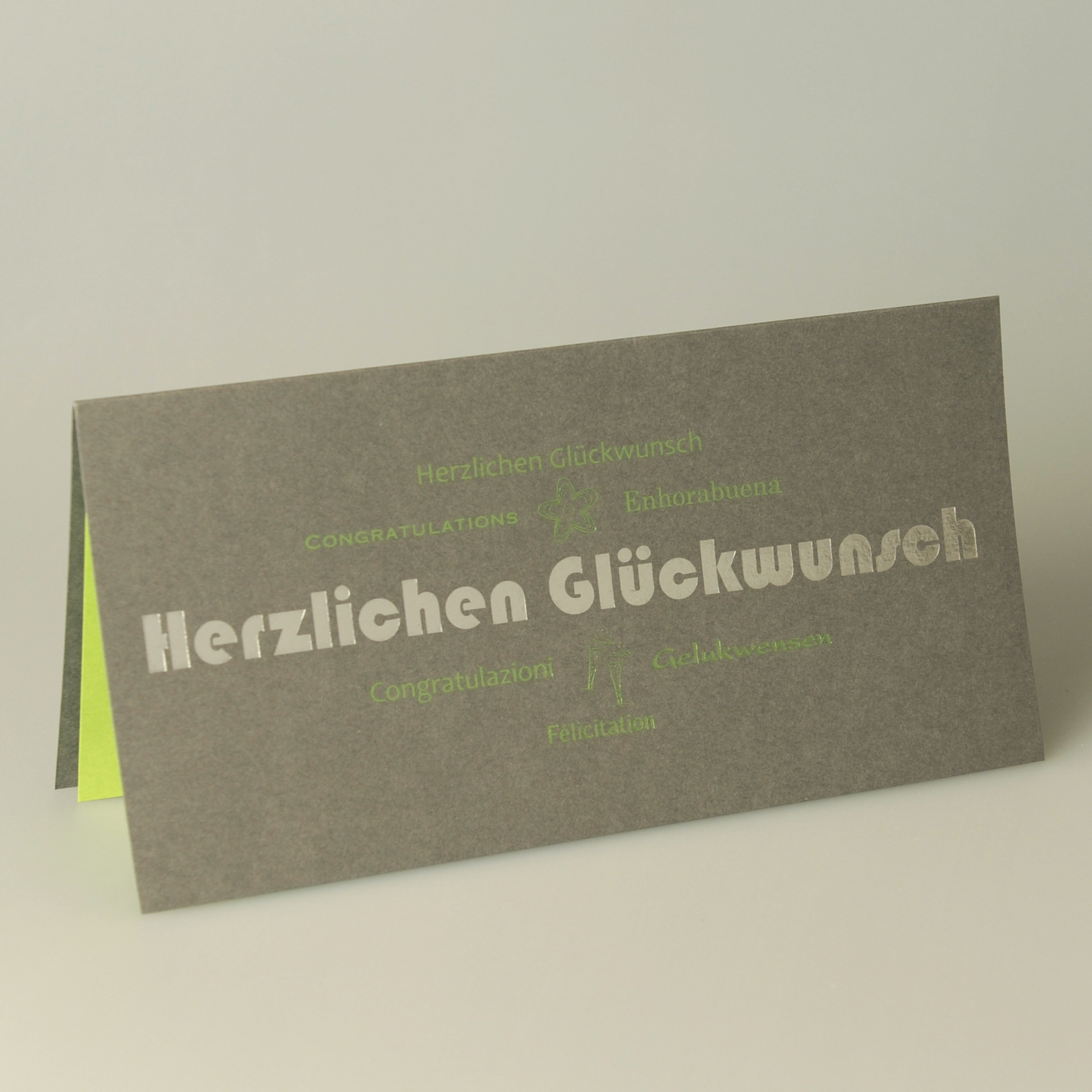 Glückwunschkarte - A 3804