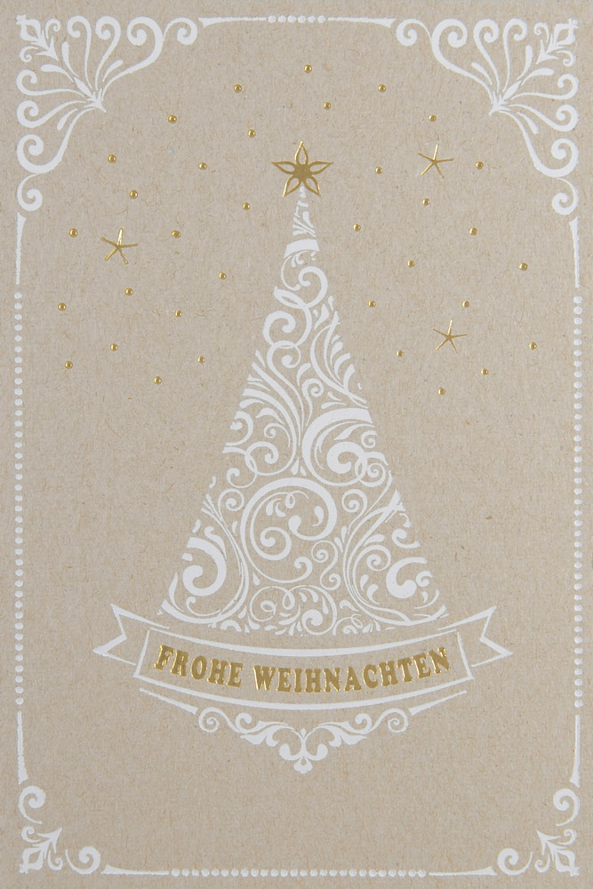 Weihnachtskarte - FW 18101