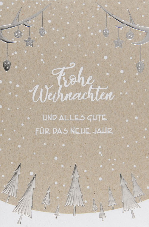 Weihnachtskarte - FW 18002