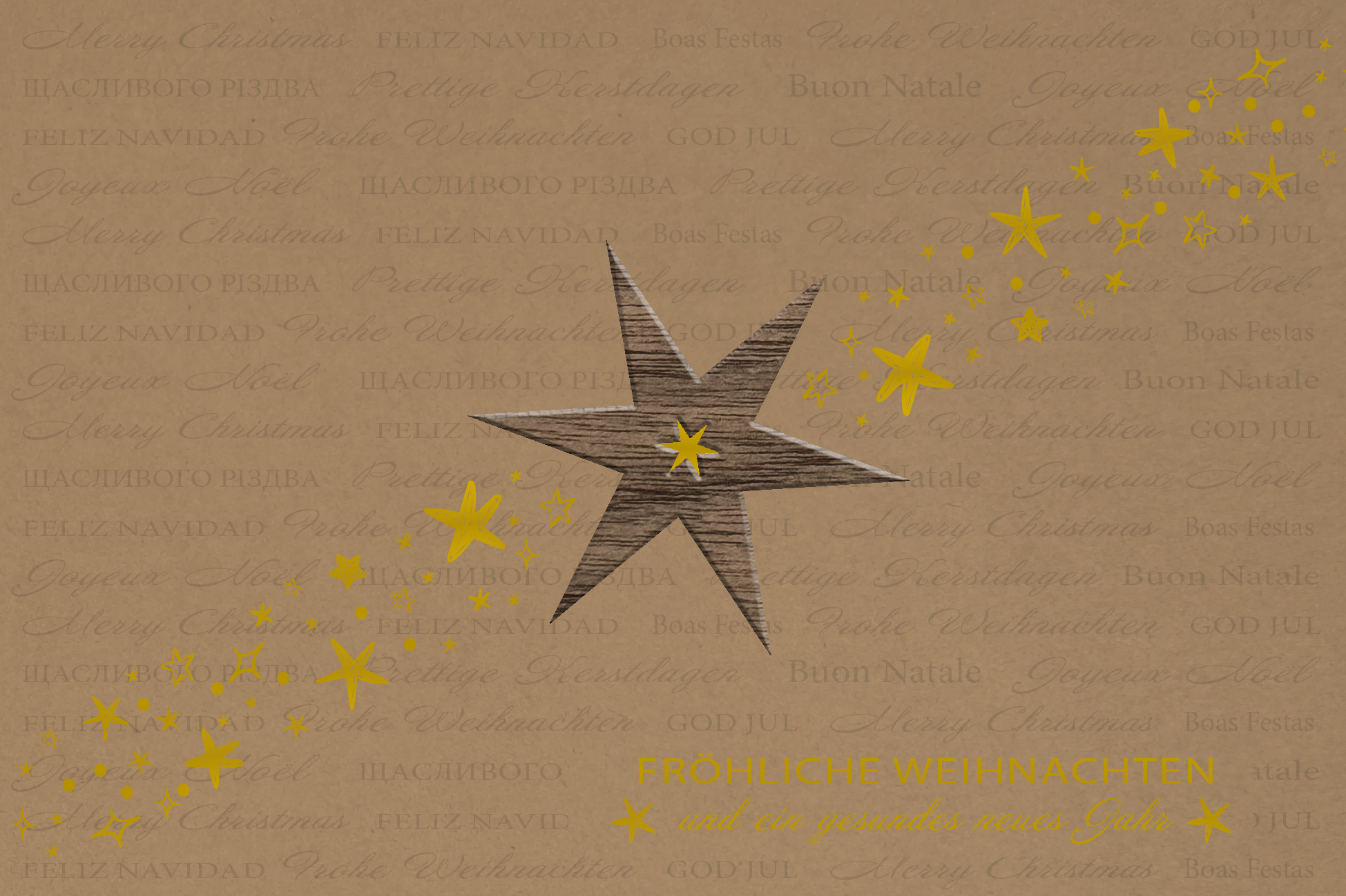 Weihnachtskarte - FW 18440