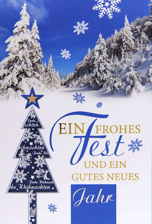 Weihnachtskarte - FW 13803