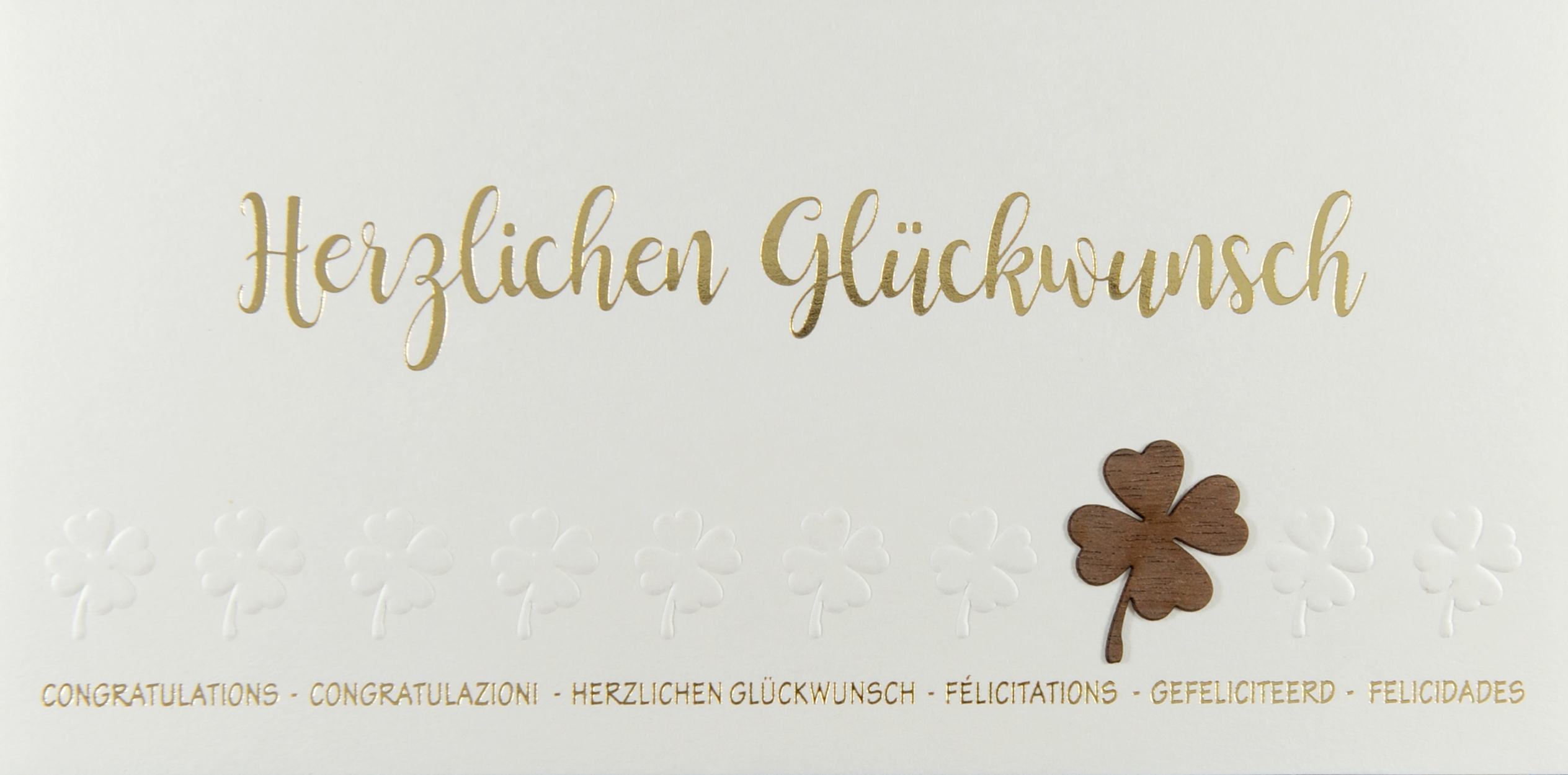 Glückwunschkarte - A 2175 Glückwunschkarte - A 2175