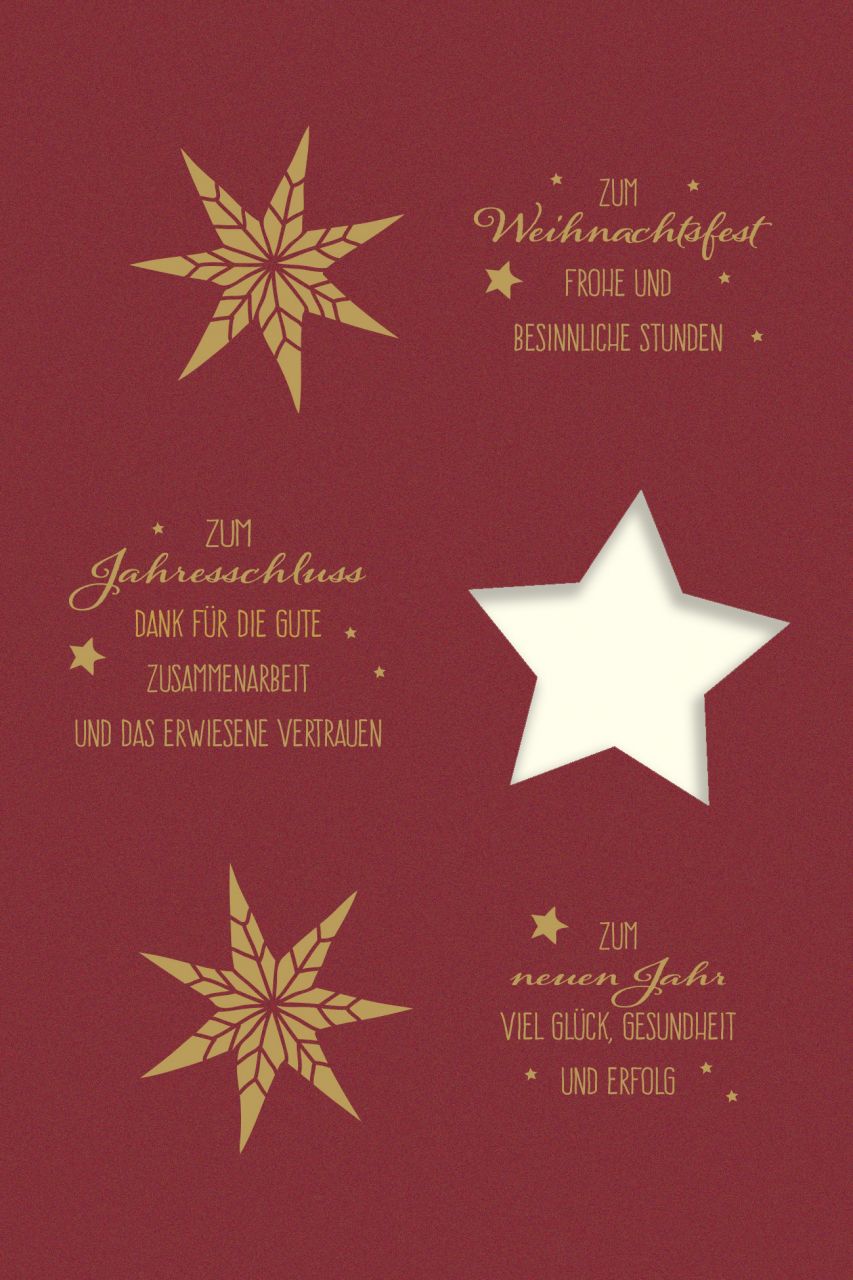 Weihnachtskarte - FW 18523