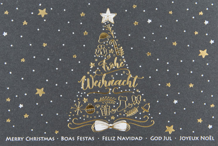 Weihnachtskarte - FW 18004 Weihnachtskarte - FW 18004