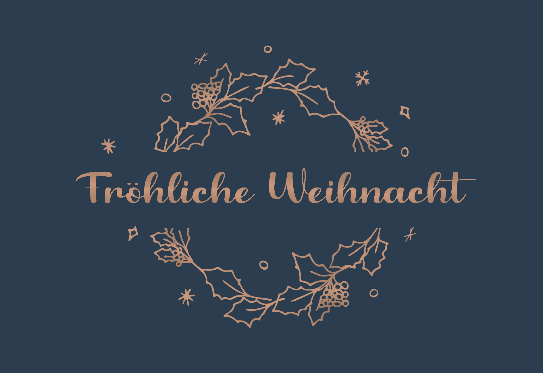 Weihnachtskarte - FW 18441