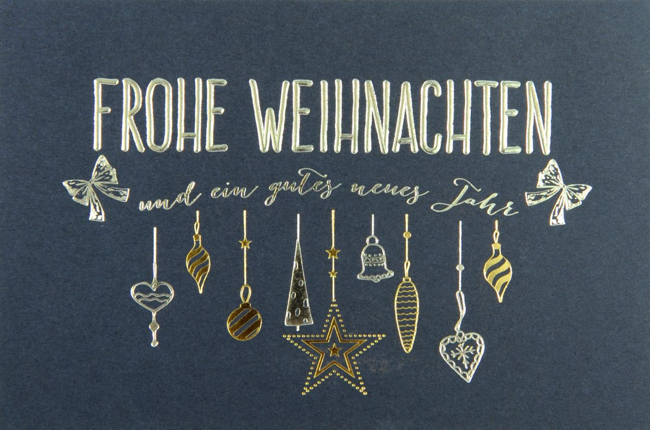 Weihnachtskarte - FW 18166