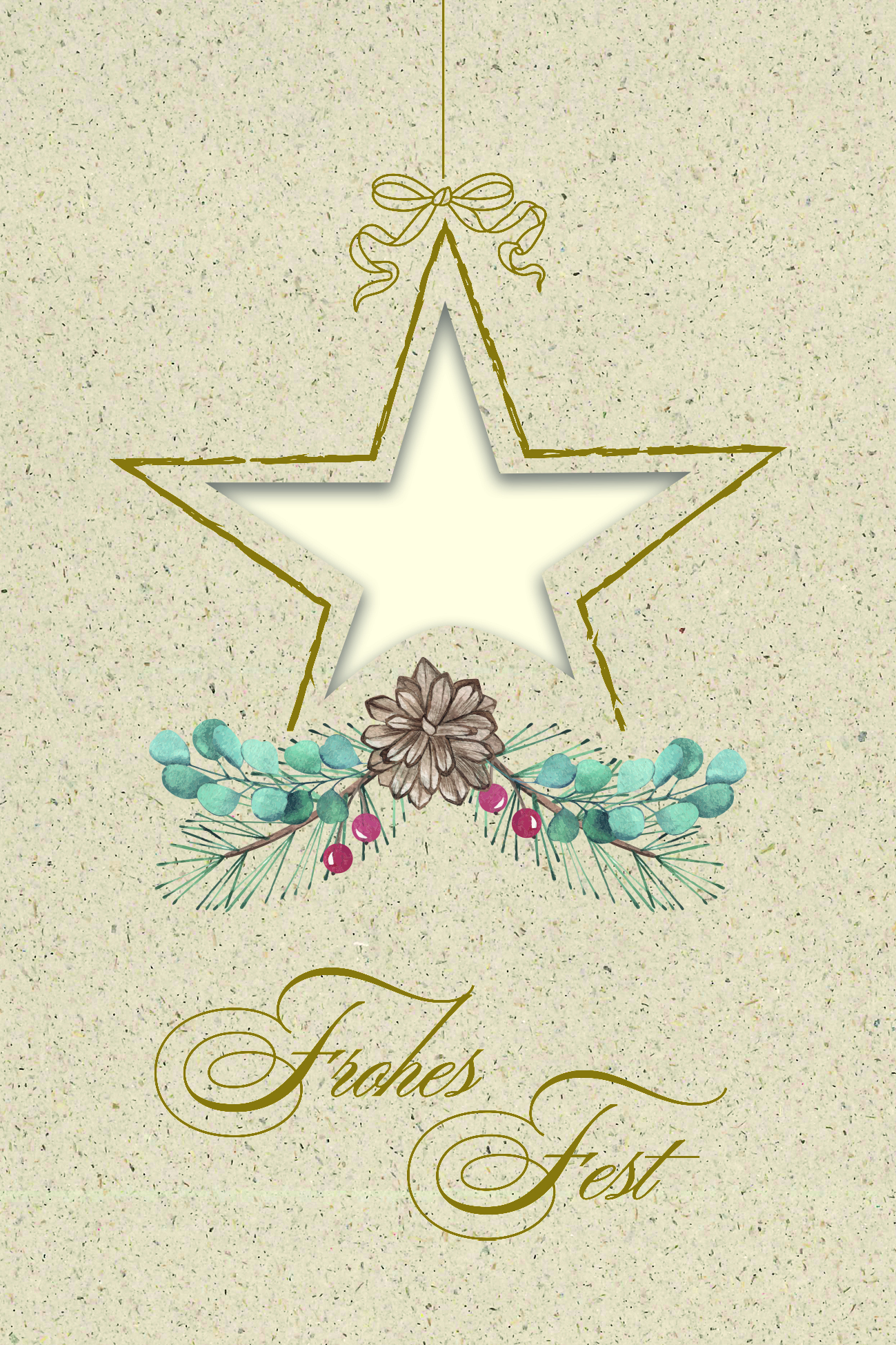 Weihnachtskarte - FW 18436