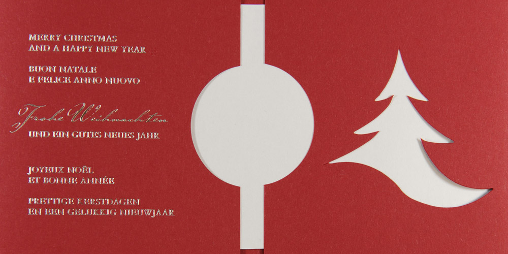 Weihnachtskarte - FW 18116