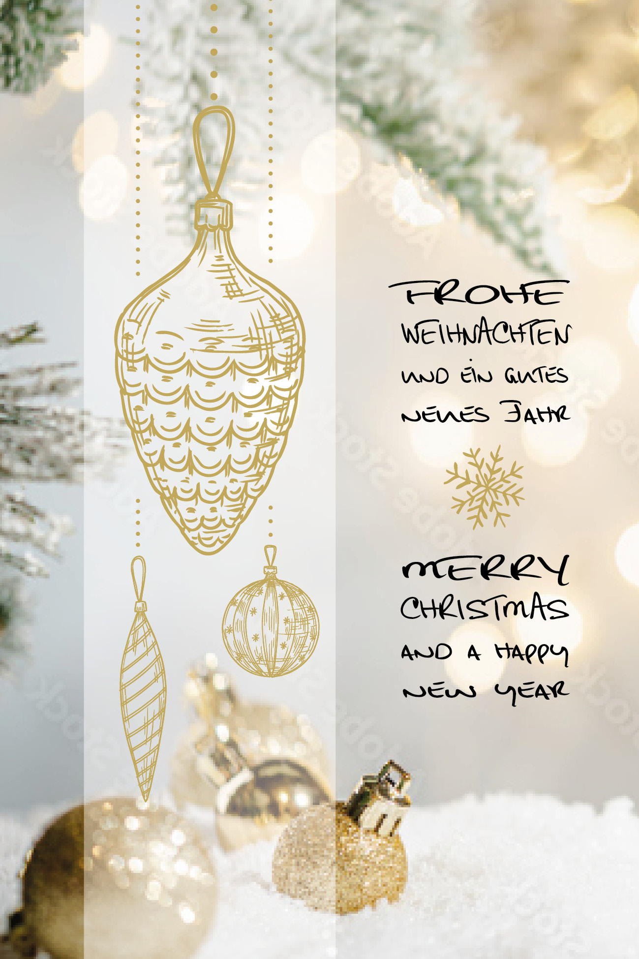 Weihnachtskarte - FW 18534