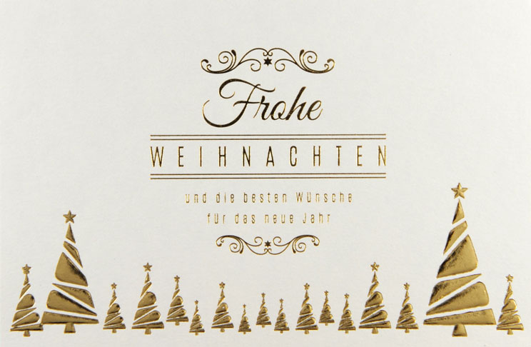 Weihnachtskarte - FW 18037