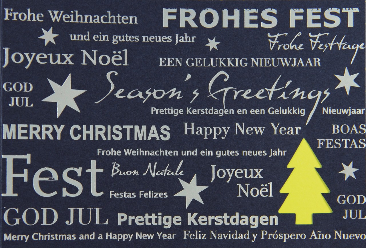 Weihnachtskarte - FW 17980