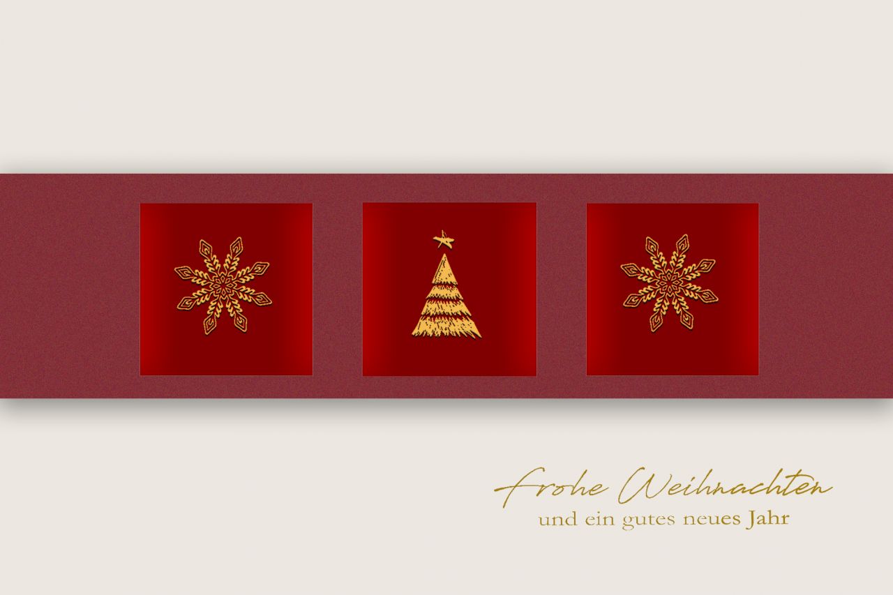 Weihnachtskarte - FW 18437