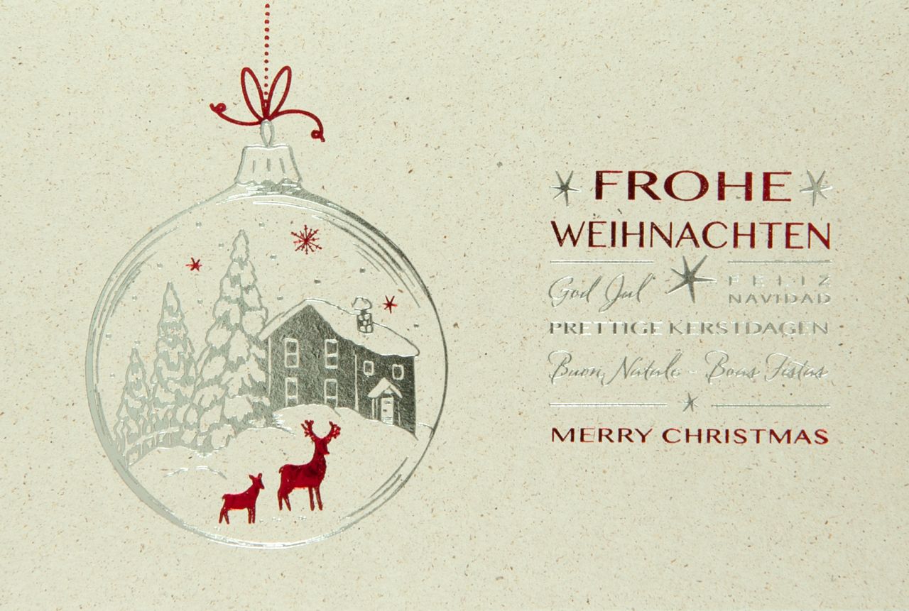 Weihnachtskarte - FW 18206
