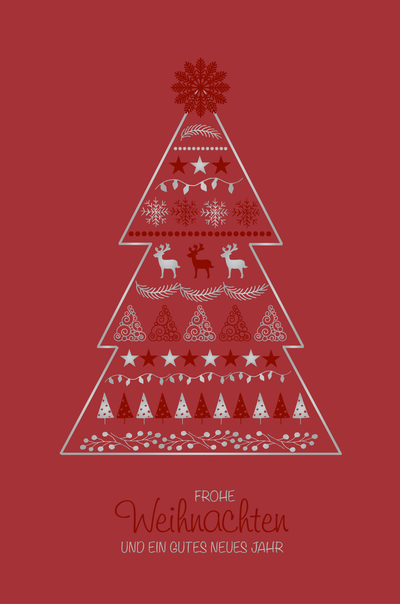 Weihnachtskarte - FW 18141