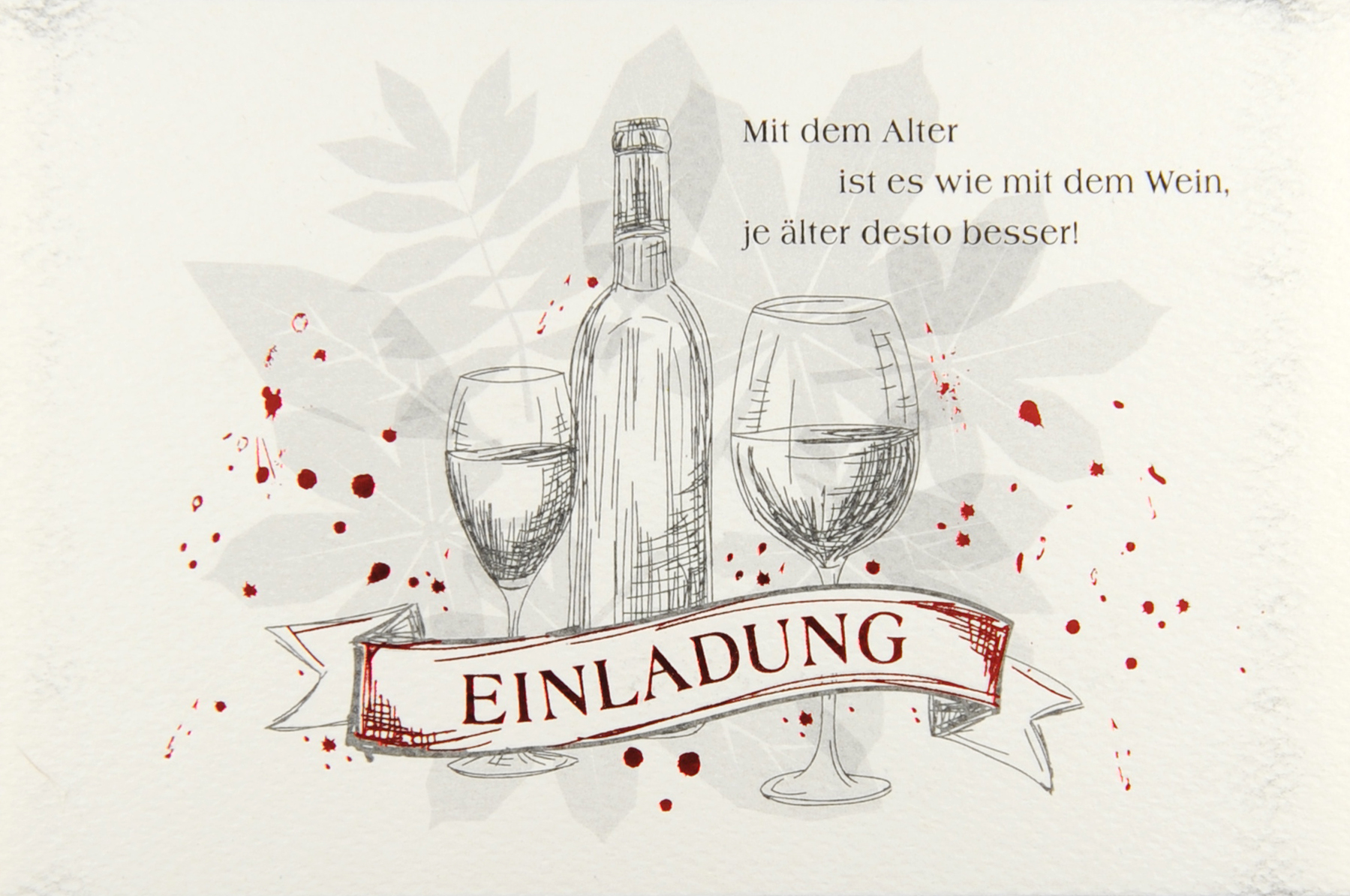 Einladungskarte - A 2153