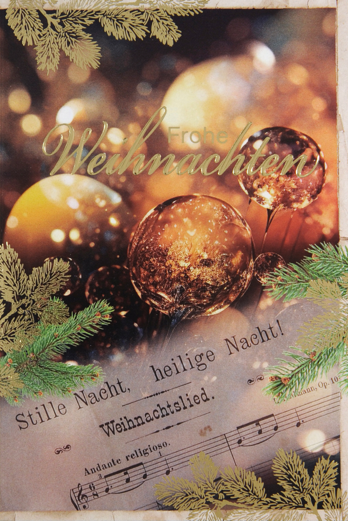 Weihnachtskarte - FW 18354