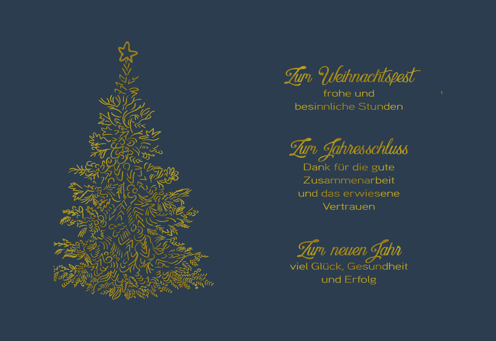 Weihnachtskarte - FW 18450