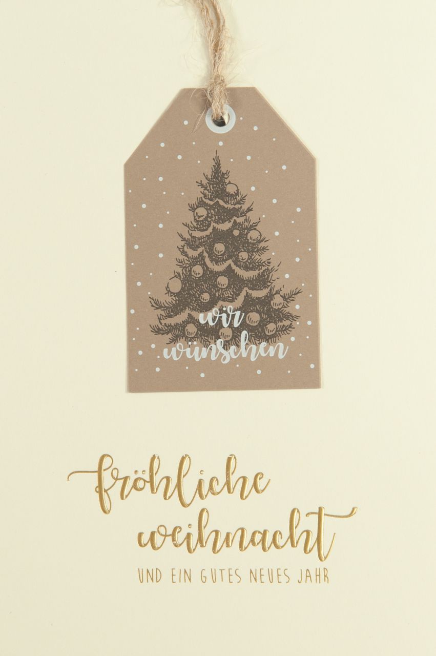 Weihnachtskarte - FW 18228